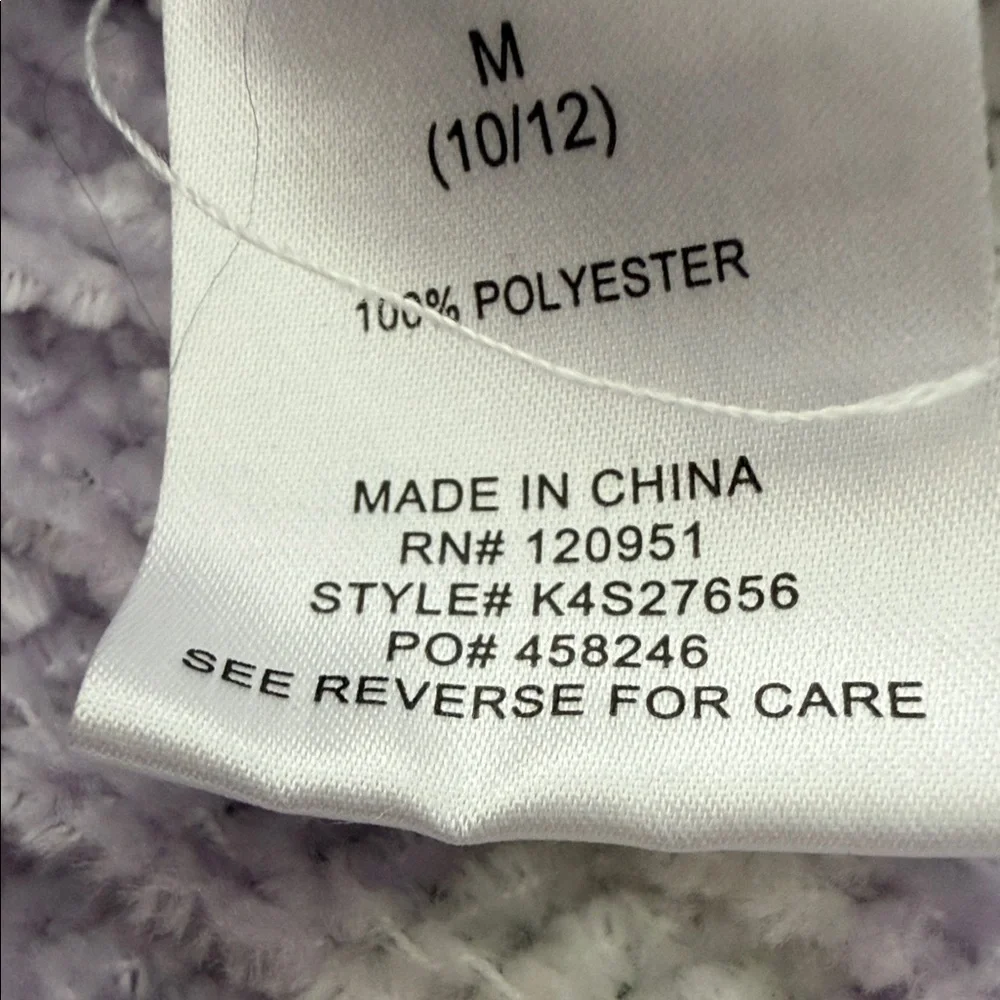 Pink Republic Lavender and Cream Striped Sweater.‎  CAJA. # 3